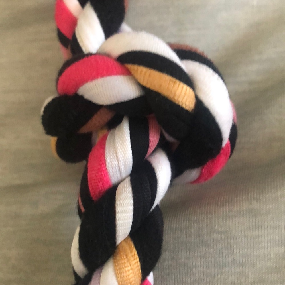 Multicolor Braided Dog Rope Toy - Picture 3 of 5
